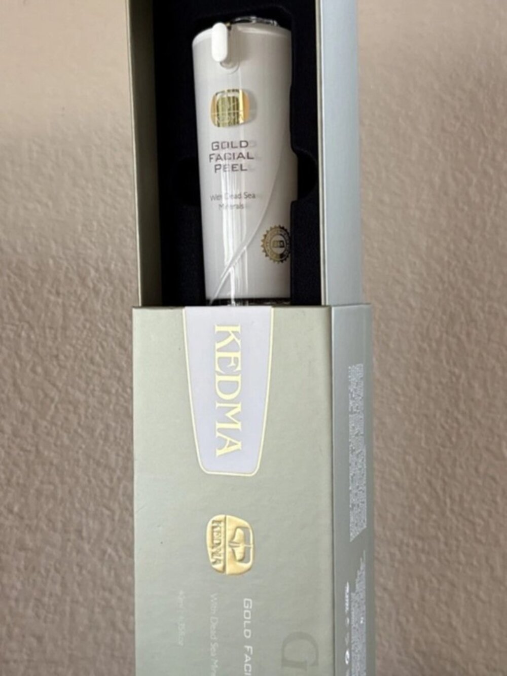 ✨Kedma Gold Facial Peel W Dead Sea Minerals 1.35fl 0z MSRP $299✨